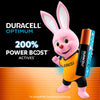 Duracell Optimum AA batteries 12 pack - British product