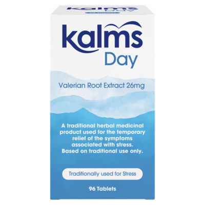Kalms Day Valerian Root Extract 96 tablets, UK version