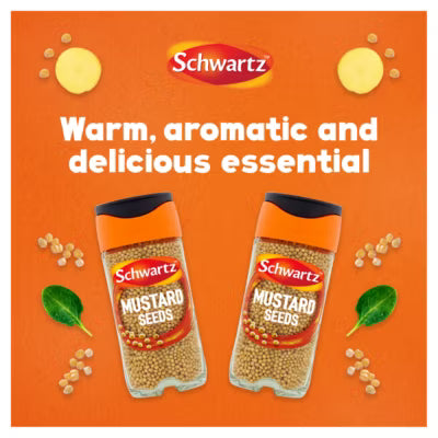 Schwartz mustard seeds 48g, imported from the UK