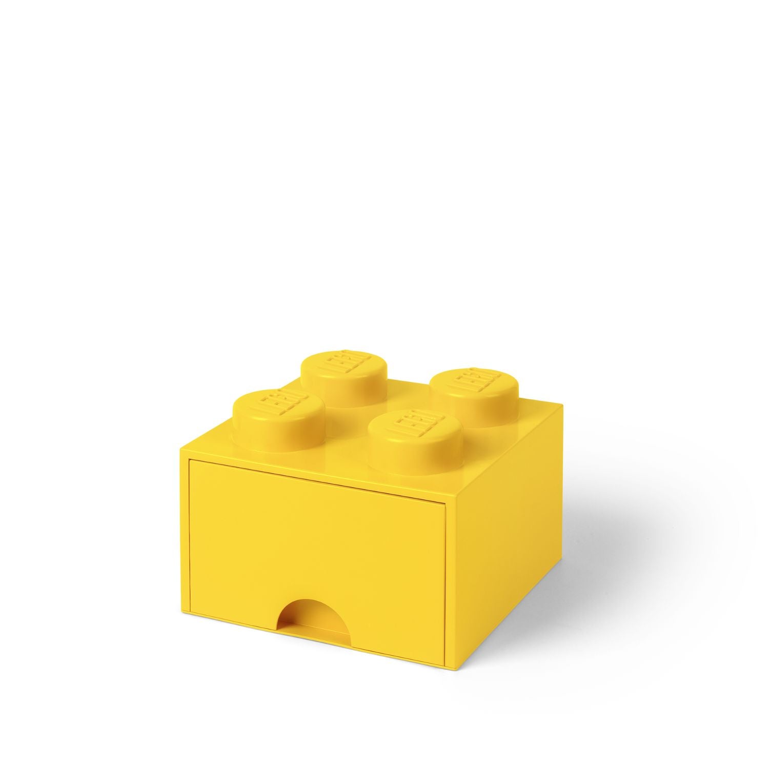 LEGO 4-Stud Yellow Storage Brick Drawer Storage Container imported from the UK