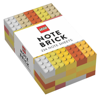 LEGO Note Brick Stationery Pad Assorted Colors 224 Sheets