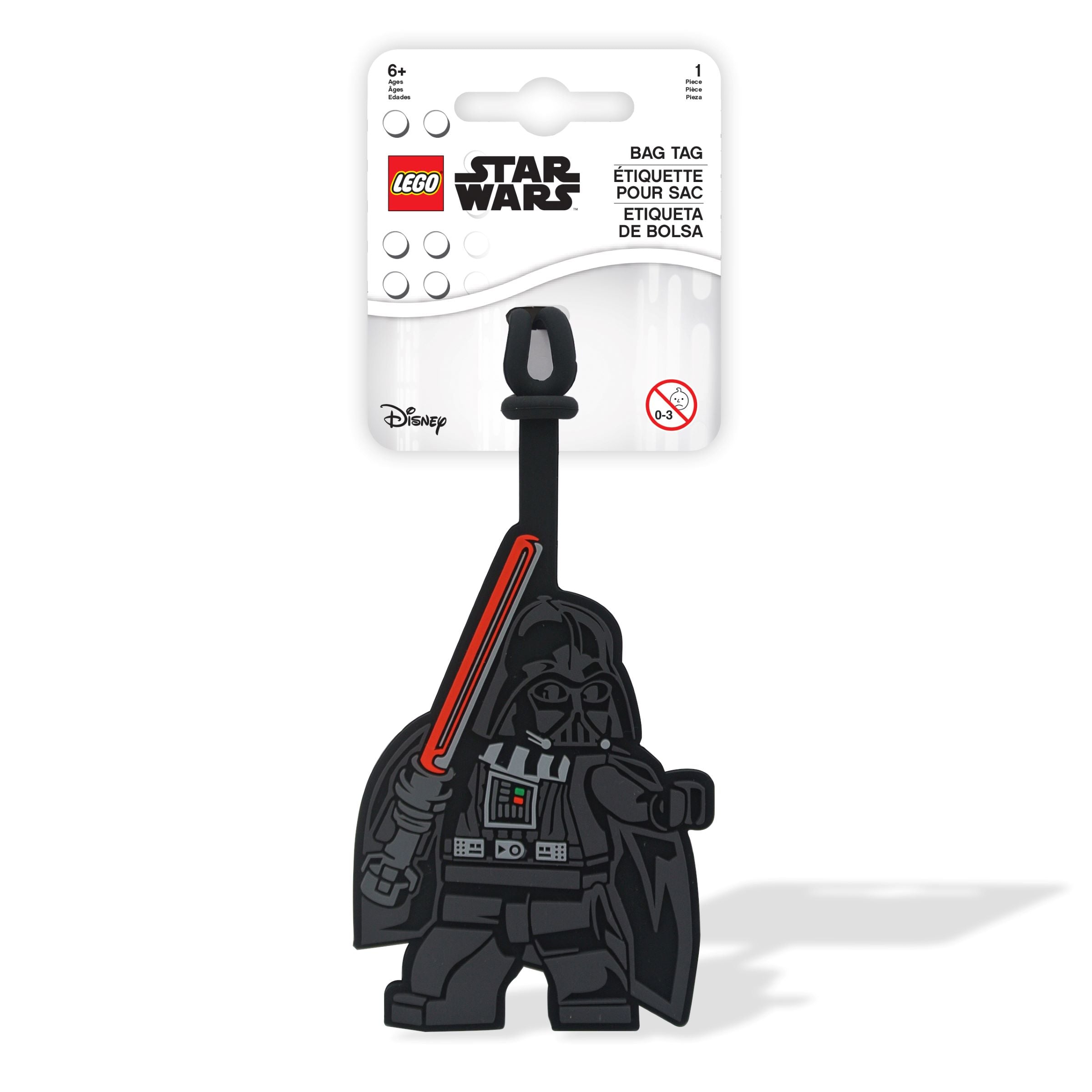 LEGO Darth Vader bag tag 18cm - British product