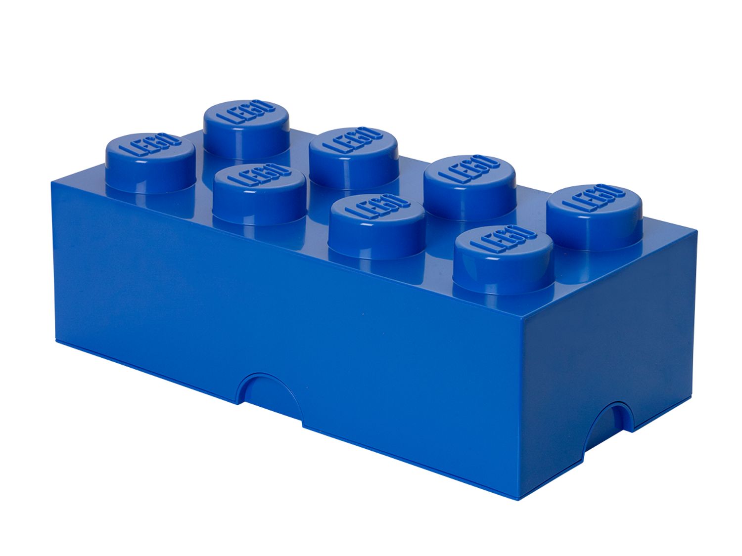 LEGO blue storage brick container imported from the UK