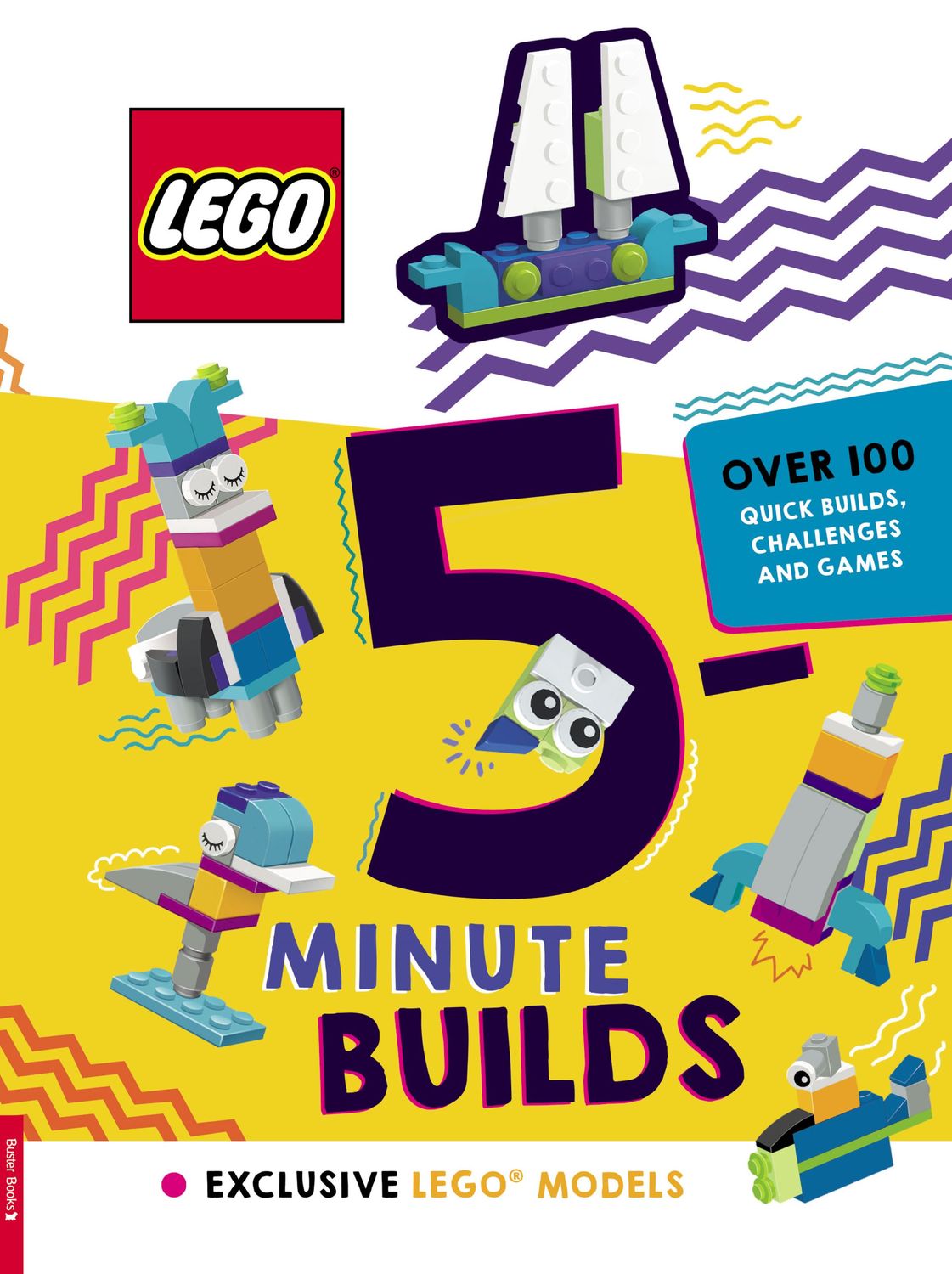 LEGO 5-Minute Builds Activity Set 96 pages, imported from the UK