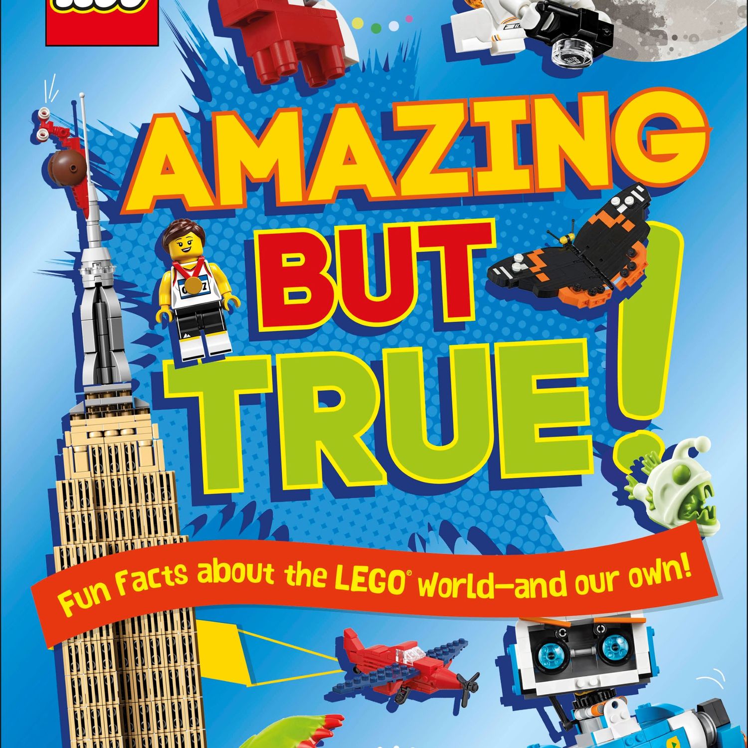 LEGO Amazing But True fun facts book hardcover 26 cm - British product