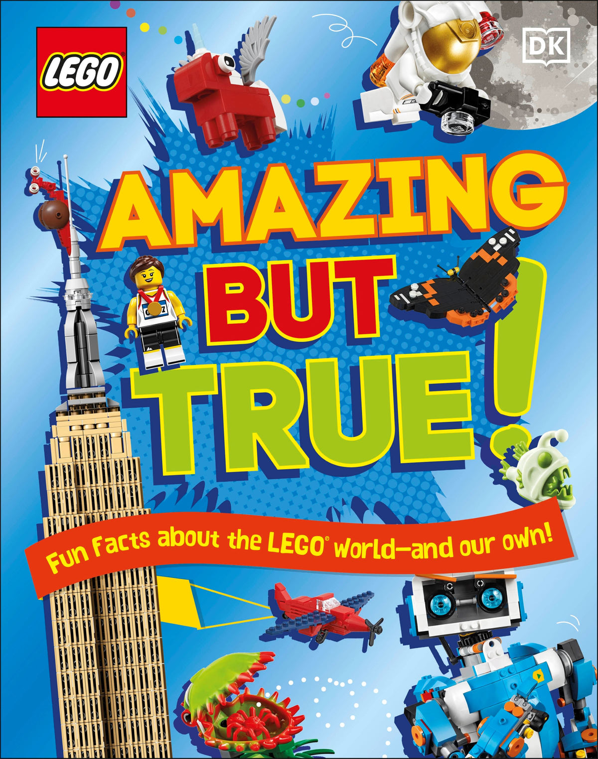 LEGO Amazing But True fun facts book hardcover 26 cm - British product