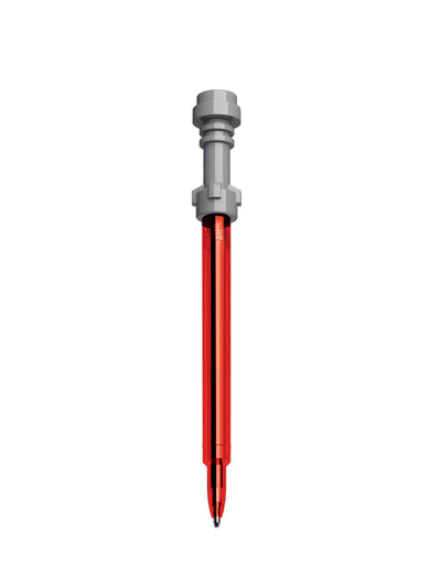 LEGO Star Wars Lightsaber Gel Pen Red Fine Tip 13 cm