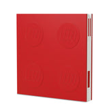 LEGO Locking Notebook Red Set 15cm square, UK version