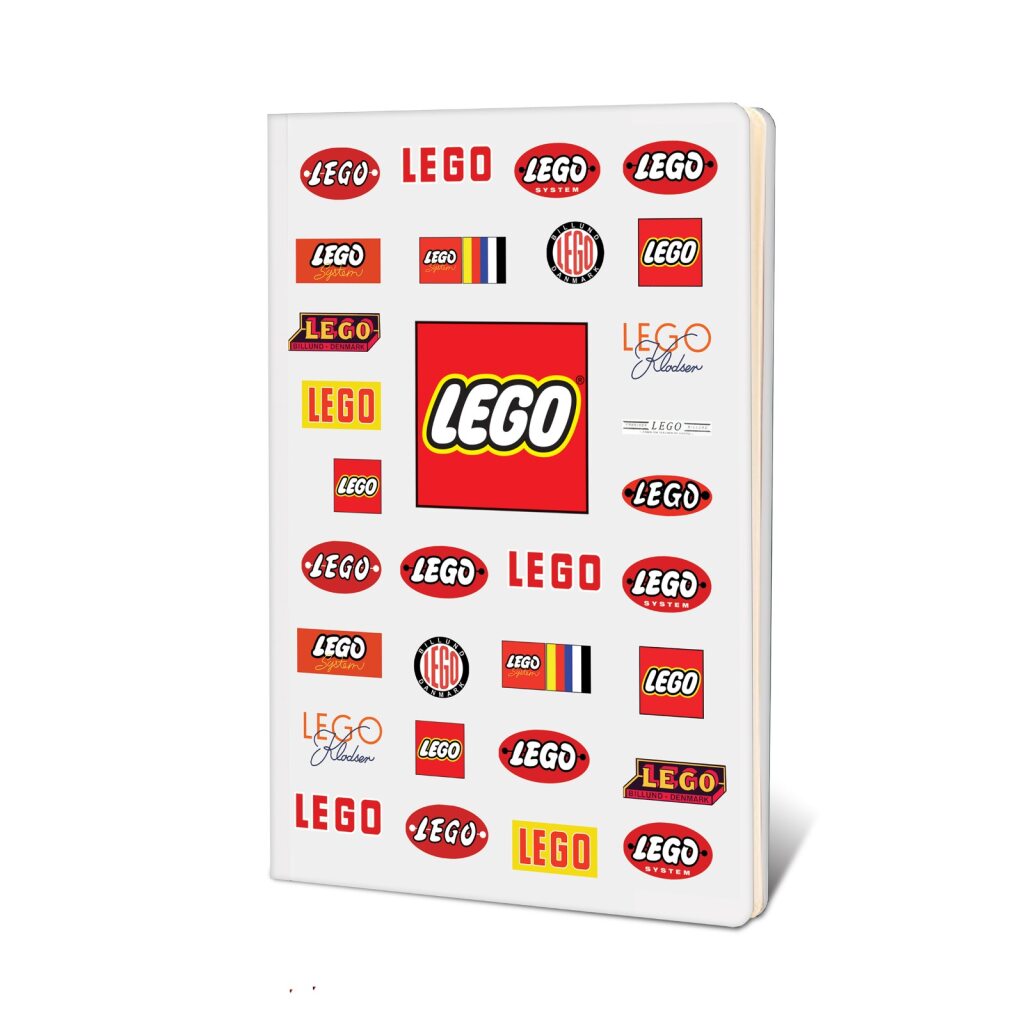 LEGO Logo Journal 192 pages dotted notebook, UK version
