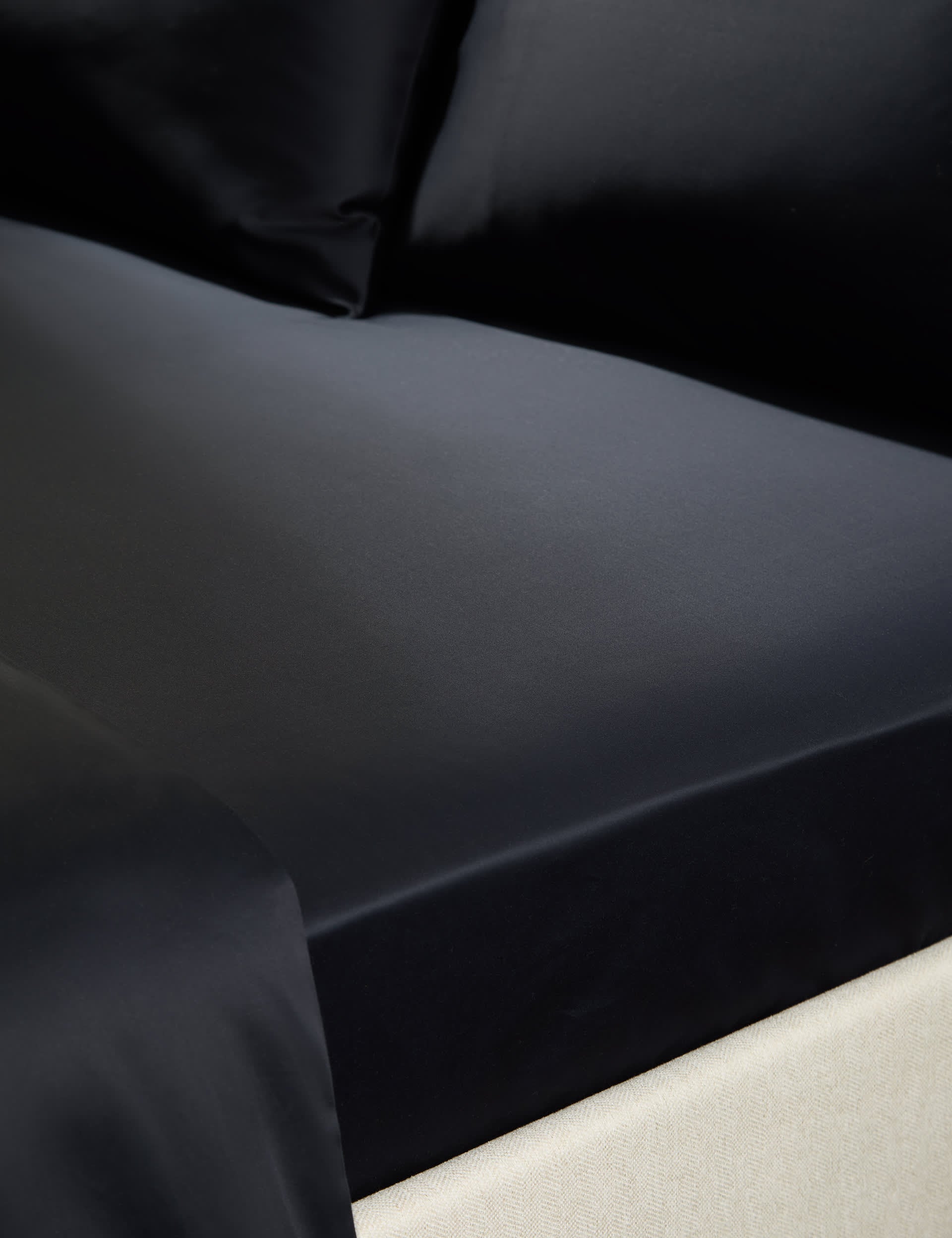 M&S X Kelly Hoppen 500TC cotton sateen deep fitted sheet for 30cm mattresses - British product