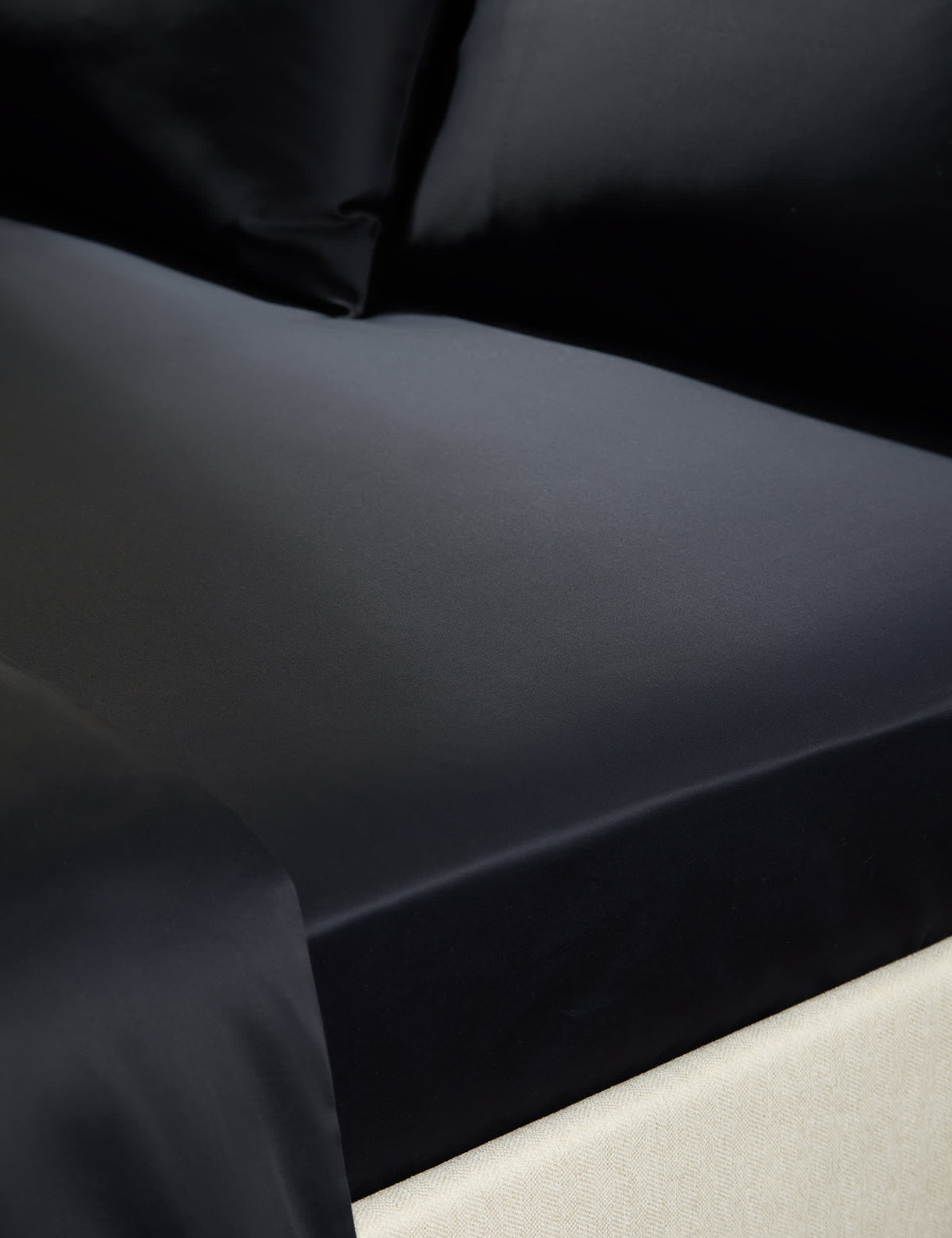 M&S Kelly Hoppen 500TC cotton sateen extra deep fitted sheet 38cm - British product