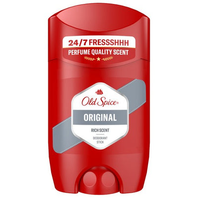 Men's Deodorant Stick with Original Fragrance and 0% Aluminium Salts