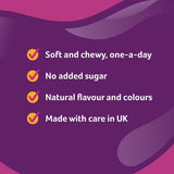 Bassetts raspberry multivitamin gummies for children age 7-11 - British product