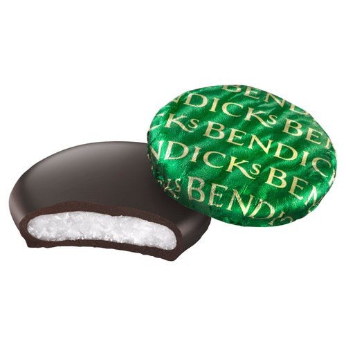 Bendicks dark chocolate mint fondant sweets with high cocoa solids - British product