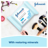 Johnsons Make Up Be Gone Moisturising Wipes
