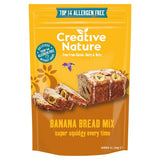 Creative Nature whole grain banana bread baking mix (British brand)