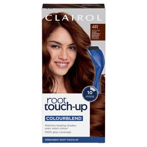 Nice N' Easy permanent root touch-up hair dye in Dark Auburn - British product