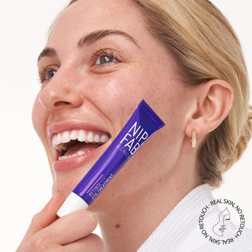 Nip & Fab retinol eye cream with 2% encapsulated formula, imported from the UK