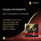 L'OR BARISTA Double Espresso XXL Coffee Pods Intensity 7