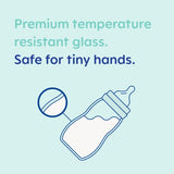 MAM Feel Good glass baby bottle 170ml, imported from the UK