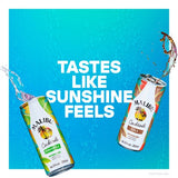 Malibu coconut rum and pineapple sparkling cocktail can, imported from the UK