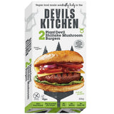 Devil's Kitchen shiitake mushroom burger - British product