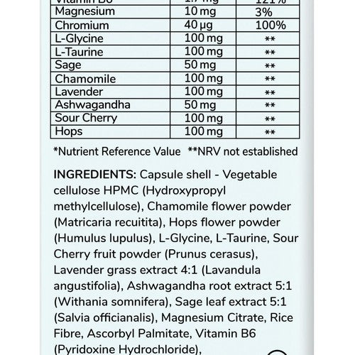 Health & Her Sleep Support Multinutrient Capsules, 30-Day Supply, UK version