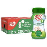 Cow  Gate 1 First Infant Baby Milk Formula Liquid Ready to Feed from Birth