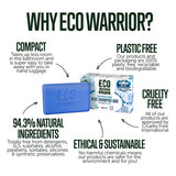 Eco Warrior Colour Edit Blue Shampoo Bar