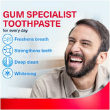 Corsodyl Complete Protection Gum Care Whitening Toothpaste 75ml