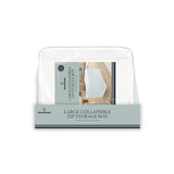 Large Collapsible Zip Storage Box