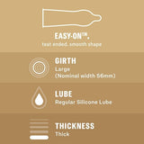 Durex Real Feel non-latex condoms with regular fit - British product