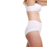 MS Womens Body Flexifit High Rise Shorts 16 White