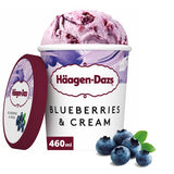 Haagen-Dazs Blueberries  Cream