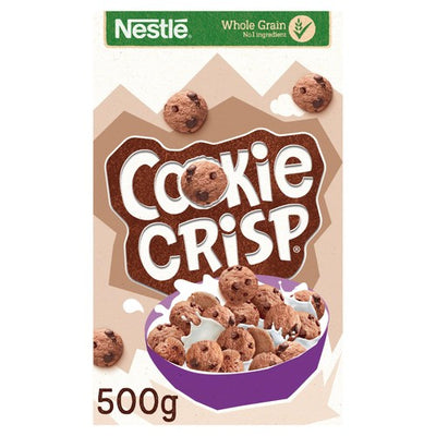 Chocolate Flavour Crispy Wheat and Maize Breakfast Cereal 500g