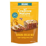 Creative Nature whole grain banana bread baking mix (British brand)