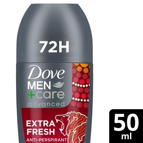 Dove Men+Care antiperspirant deodorant roll-on Extra Fresh - British product