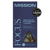 MISSION Focus Yerba Mate Tea Bags with Peppermint  Liquorice