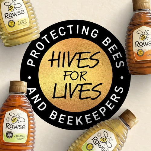 Rowse organic squeezable honey, imported from the UK