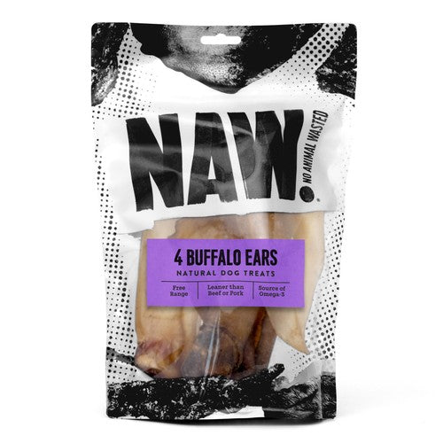 NAW buffalo ears dog treat, imported from the UK