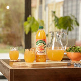 Robinsons peach barley squash no added sugar bottle, imported from the UK