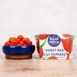 The Real Olive Co Sweet Red Lily Peppers