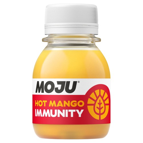 Moju hot mango immunity shot, imported from the UK