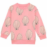 MS Girls Cotton Rich Shell Print Sweatshirt 5-6 Years Pink