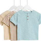 MS Calm Surf Striped T-Shirt 3-6 Months Multi