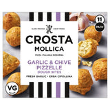 Crosta Mollica Garlic  Chive Pizzelle Dough Bites