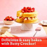 Betty Crocker vanilla buttercream ready-to-spread icing tub - British product
