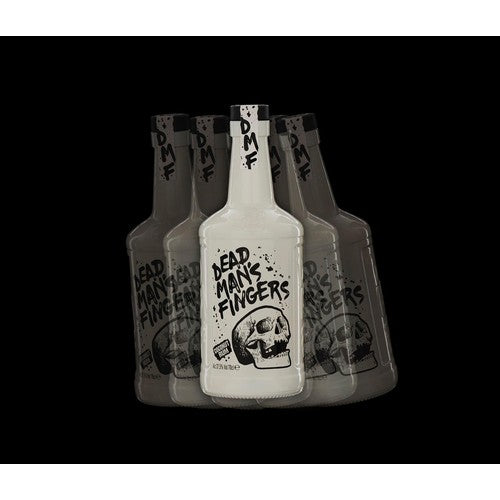Dead Man's Fingers coconut rum in a glass bottle - British product