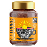 Clipper Fairtrade Organic Rich Roast Instant Coffee