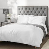 MS Comfortably Cool Tencel Rich Duvet Cover King White